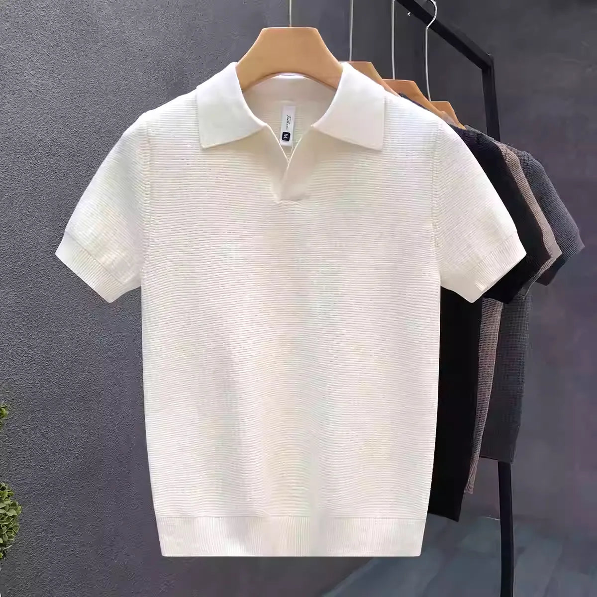 Knit Polo Shirt