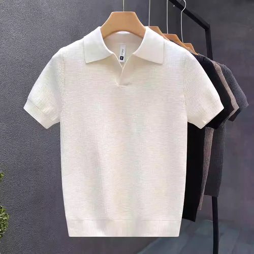 Knit Polo Shirt